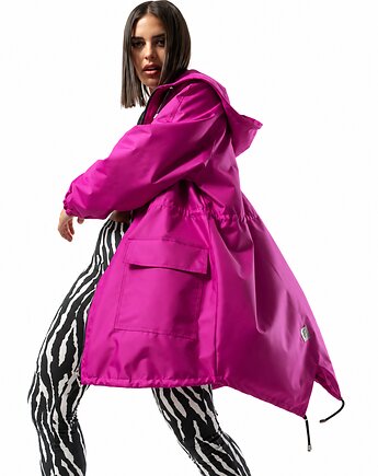 Kurtka ocieplana/ płaszcz typu parka fuchsia