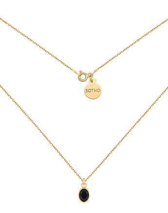 Złoty naszyjnik z onyksem, SOTHO