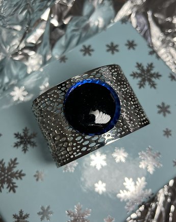 Bransoletka cuff z oczkiem, funkyandchic