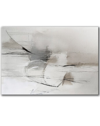 Obraz na płótnie - 100x70 cm Jasna abstrakcja  (1-0634)
