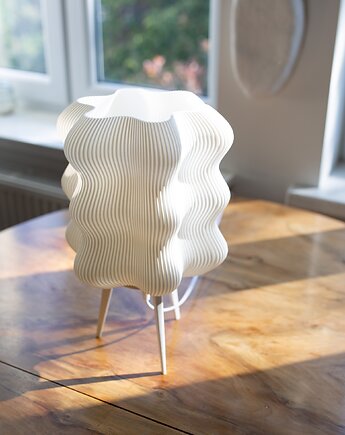 Lampa drukowana 3D w stylu dopamine decor