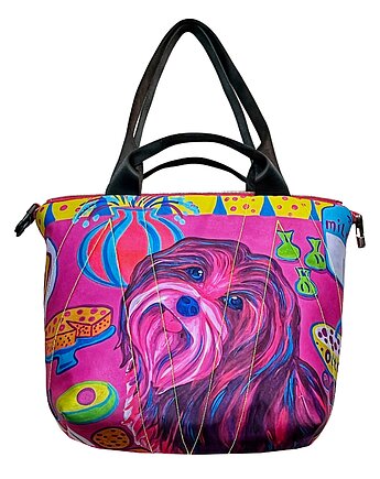 Art MIMA bag SHORT & Oksana Chumakova print