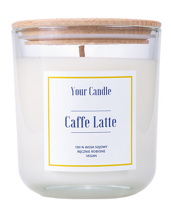 ŚWIECA SOJOWA CAFFE LATTE 210ml- Your Candle