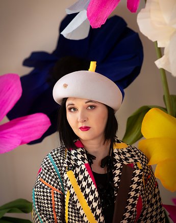 Beret szary