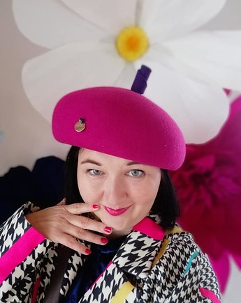 Beret magenta
