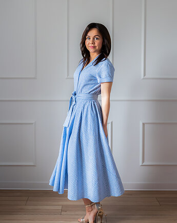 Sukienka Nina blue
