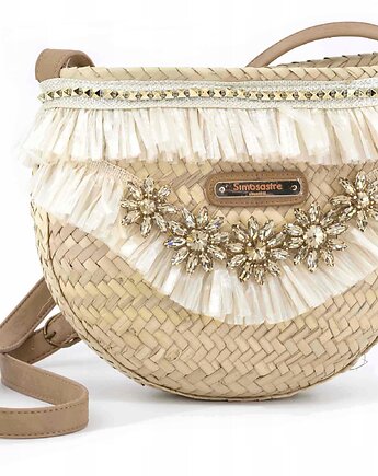 Listonoszka, torebka, ozdobna na plażę SimoSastre, Olivka Warsaw