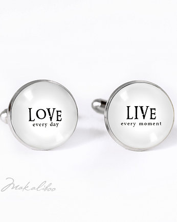 Live - Love - spinki do mankietów
