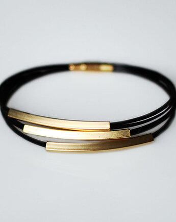 Bransoletka Gold in Black