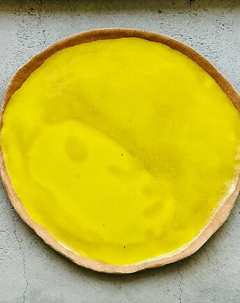 Talerz  dekoracyjny jak cytrynka