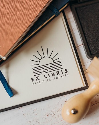 Stempel Ex Libris "Zachód" - Zestaw prezentowy
