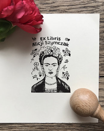 FRIDA KAHLO Stempel Ex libris