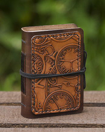 MINI DZIENNIK STEAMPUNK ZEGARY A7