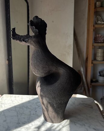 Ceramiczny Duży Wazon Organiczny no 2 z kolekcji Earth