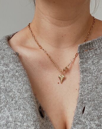 Naszyjnik łańcuszek Serduszko, Chmolowska Jewellery