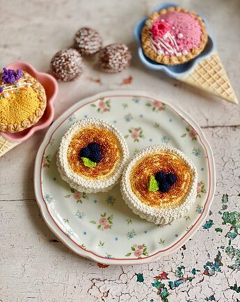 Szydełkowe Krem Brulee