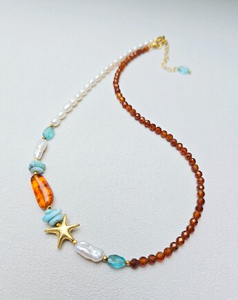 Krótki Naszyjnik Asteria Amber, ILEA