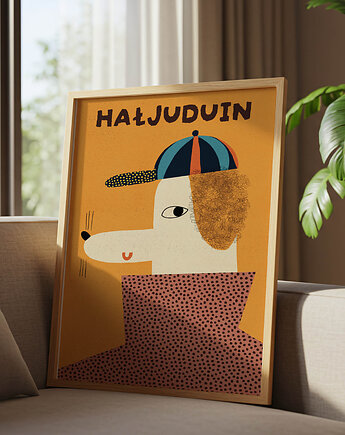 Plakat Hałjuduin