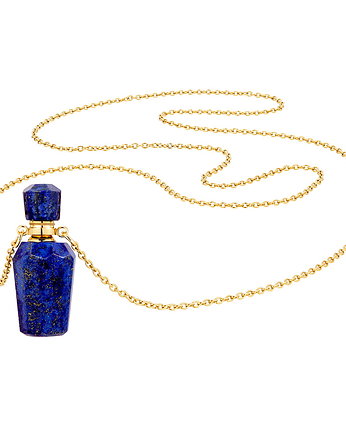 Naszyjnik perfumetka lapis lazuli - aromaterapia