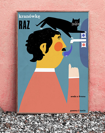 Plakat "Kranówkę - raz!"