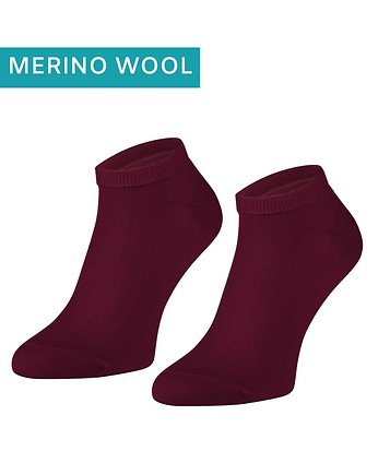 Stopki z merino wool wino