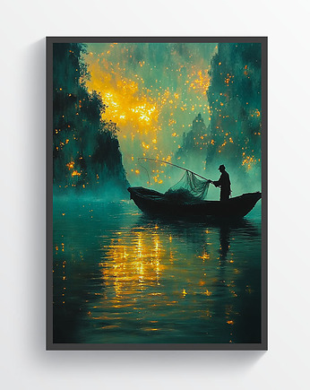 Plakat - Fishing in Neverland
