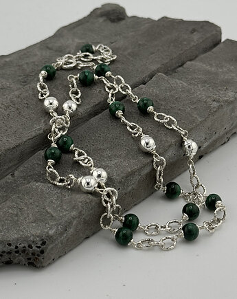 Malachity - naszyjnik, RayOfArt