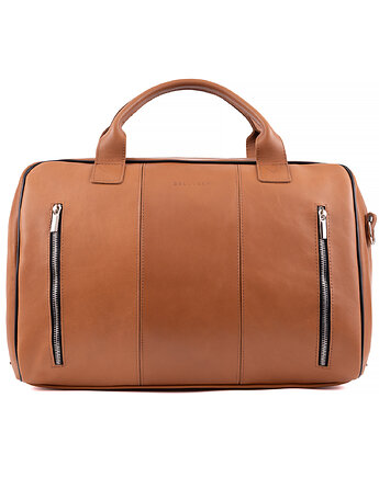 Torba podróżna weekendowa ORLOVSKY L03 jasnobrązowa, ORLOVSKY