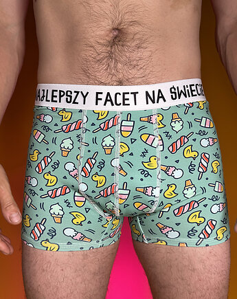 Najlepszy facet na Świecie - bawełniane bokserki