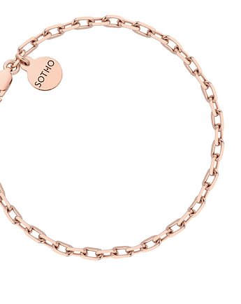 Masywna bransoletka z różowego złota, SOTHO