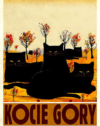Plakat Kocie Góry (R. Kaja) 98x68 cm