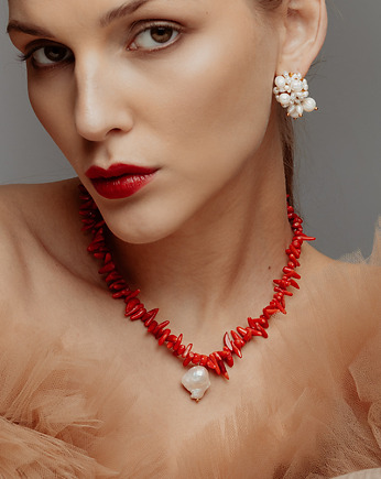Naszyjnik White and Red