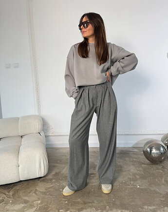 Spodnie wełniane Muse grey