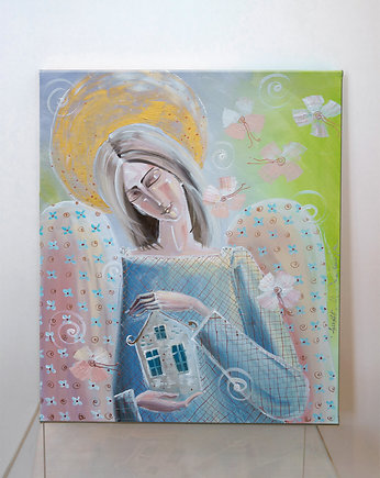 "Dom zastąpi cały świat..." (Giclee)