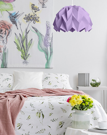 Lampa wisząca origami ICEBERG L liliowa