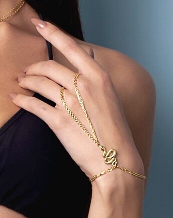 Bransoletka z pierścionkiem Snake, AFRODITTE COLLECTION