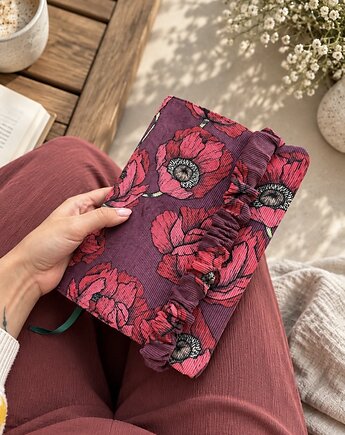 Etui materiałowe na książkę maki