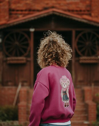 Bluza oversize rozpinana Dakota Teddy dla mamy i taty