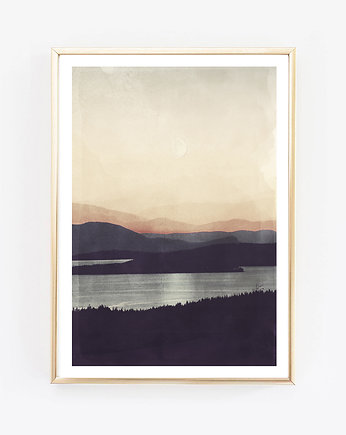 landscape vintage fotografia plakat