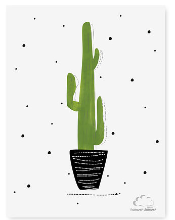 Plakat dziecięcy Cactus and Dots