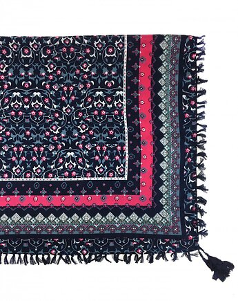 DUŻA LUDOWA CHUSTA Szal Szalik apaszka góralska