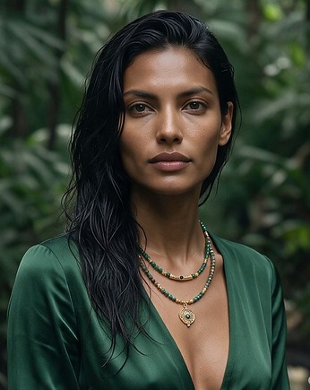 Green onyx vol. 3 /choker/ 02.03.25 naszyjnik - Szlachetna kolekcja