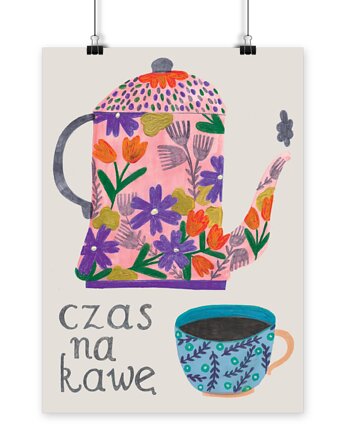 Plakat Czas na Kawę