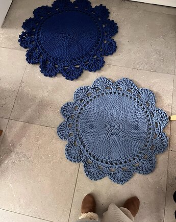 Okrągły dywan 70 cm, Knitting Factory