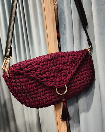 Torebka Tassel Craftbags - śliwka