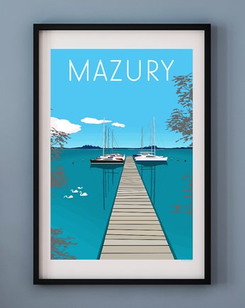 Plakat MAZURY