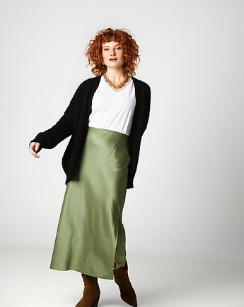 Alpaka sweter Akane - czarny