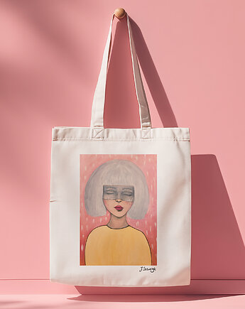 Torba art z reprodukcją mojego obrazu "Ukojenie"