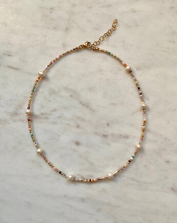 Krótki choker Mix&Match perła, MAYBEJWLR