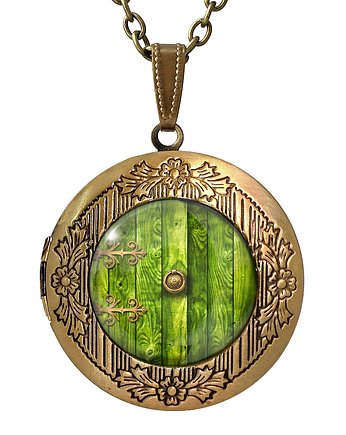 Medalion otwierana chatka Hobbita - 0332